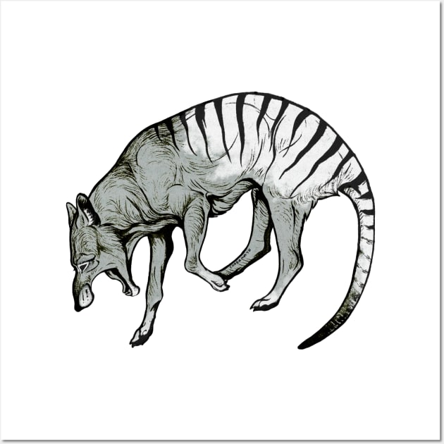 Thylacine Ink Wall Art by charamath